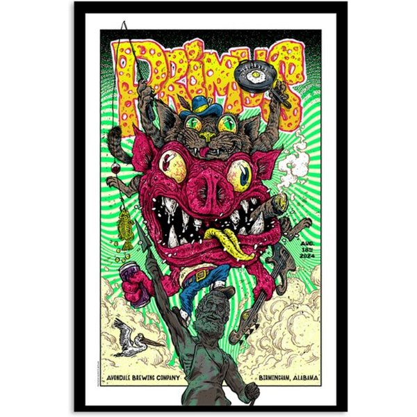 Primus August 18 2024 Avondale Brewing Company In Birmingham Al Poster-image