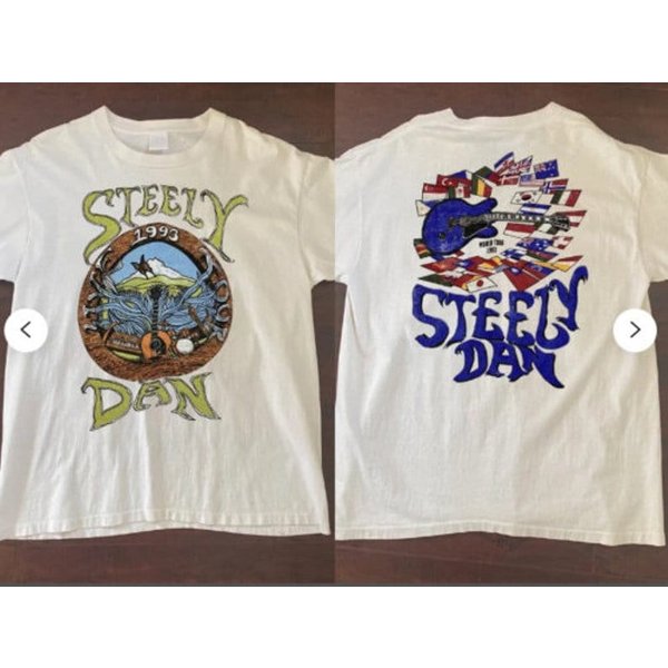 Vintage Steely Dan 1993 World Tour Shirt-image
