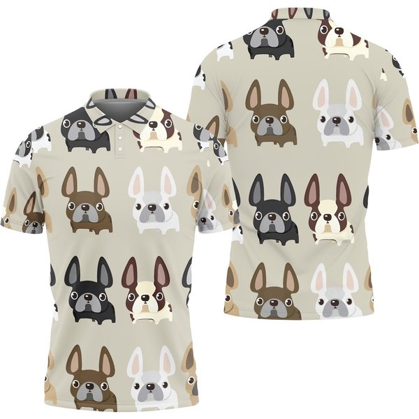 French Bulldog Dog Lover Polo Shirt-image