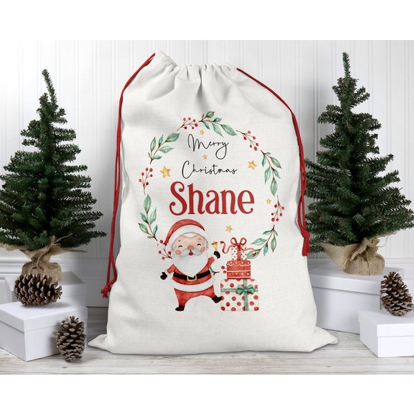 Personalised Santa Sacks, Christmas Gifts