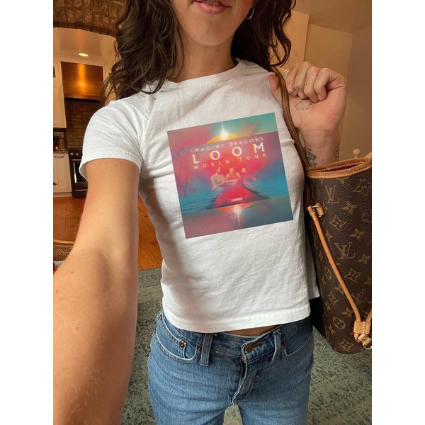 Imagine Dragons Loom Tour 2024 Baby Tee, Imagine Dragons 2024 Concert-image