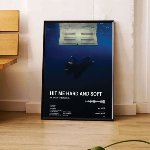Billie Eilish 'Hit Me Hard And Soft' Poster With Tracklist-image