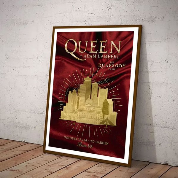 Queen And Adam Lambert Rhapsody Tour October 15 & 16, 2023 Poster-image