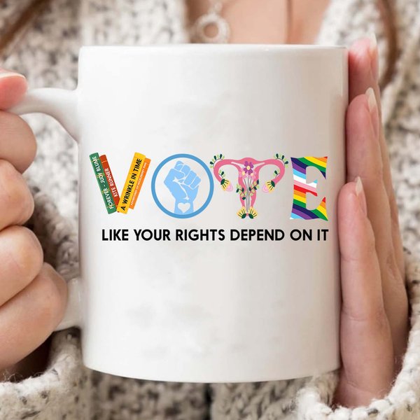 Roe Roe Roe Your Vote Mug-image