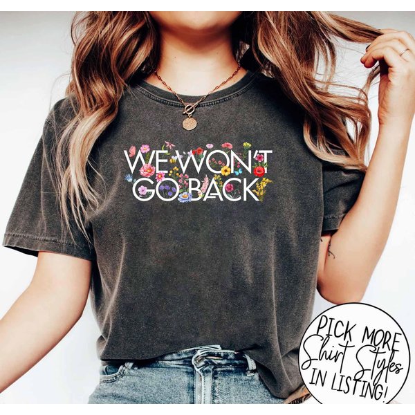 We Won't Go Back Vote For Harris Shirt, Kamala Harris 2024 Shirt-image