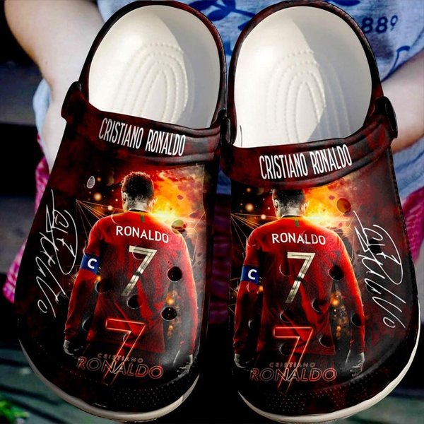 Cristiano Ronaldo, Limited Edition Shoes, Gift For Soccer Fans Clog-image