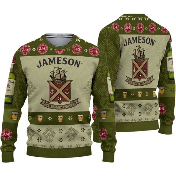 Jameson Irish Whiskey Ugly Christmas Sweater-image