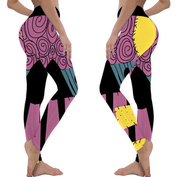 Sally Nightmare Before Christmas Hoodie Leggings Set-image