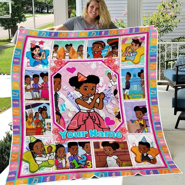 Personalized Gracie’s Corner Fleece Custom Blanket Gift