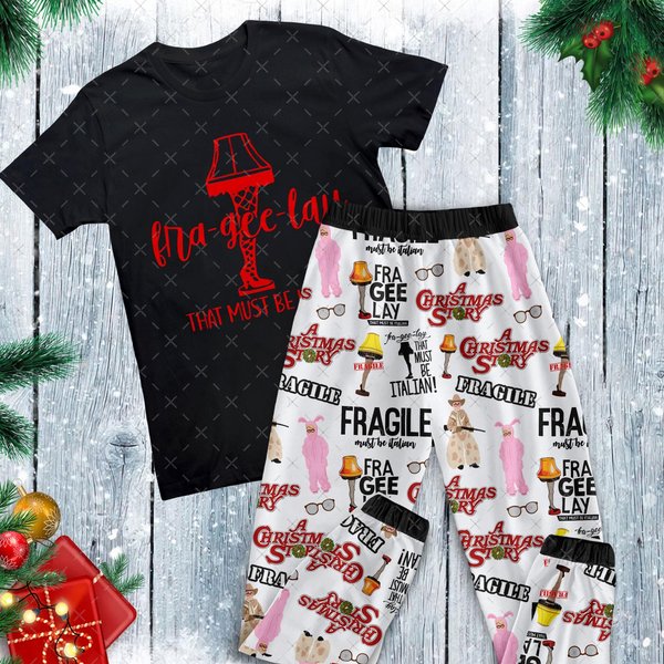 Personalized Family Christmas Pajamas Set