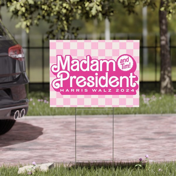 Madam President - Kamala Harris (And Tim!) 2024-image