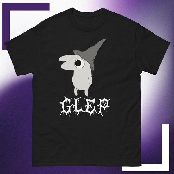 Smiling Friends Glep Metal Punk Rock Band Parody Funny T-Shirt-image