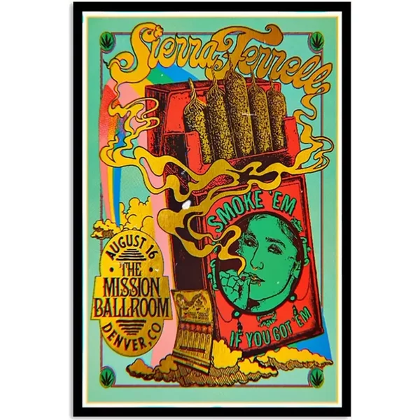 Sierra Ferrell Aug 16 2024 The Mission Ballroom In Denver Co Poster-image