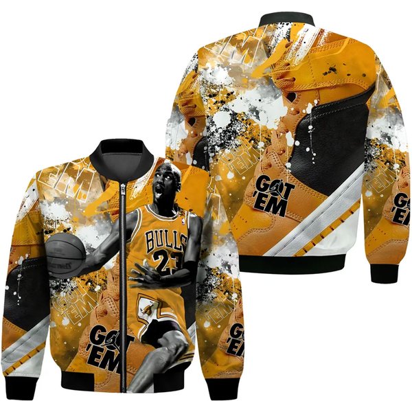 Got Em Shoes Goat Men's Bomber Jacket-image