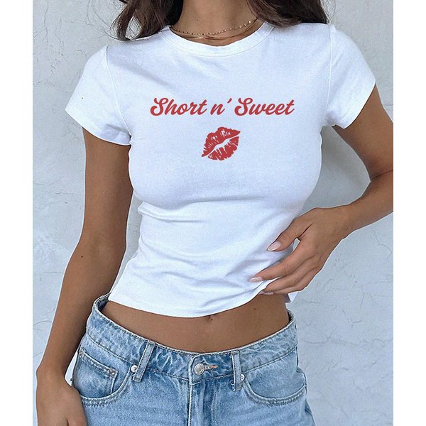 Short N' Sweet Baby Tee, Sabrina Concert Merch