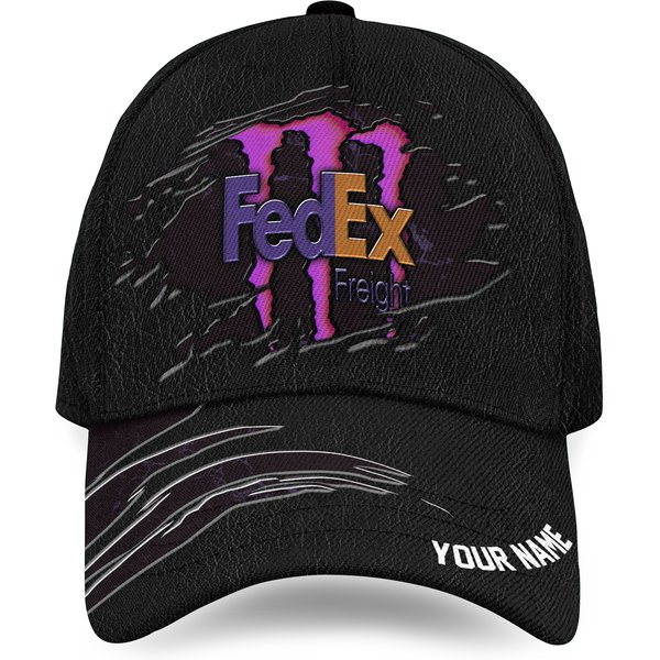 Personalized Fedex Freigh Cap, Fedex Baseball Cap - Us7042-image
