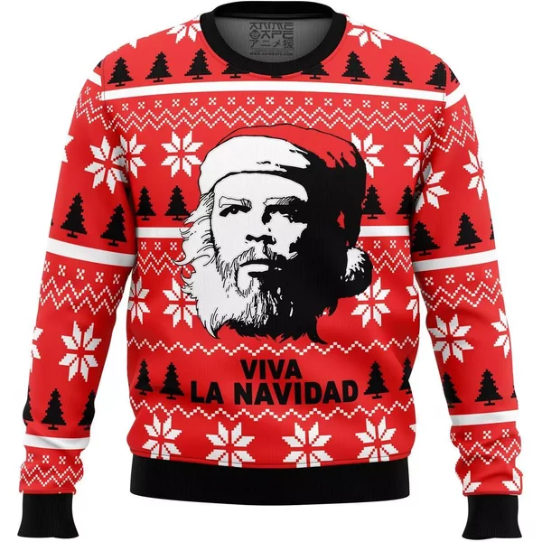 Viva La Navidad Che Guevara Ugly Sweater-image