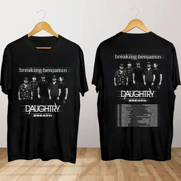 Breaking Benjamin Us Tour 2024 T Shirt-image