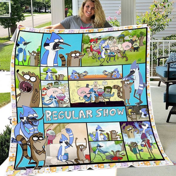 Regular Show Blanket Regular Show Tv Series Fleece Blanket-image
