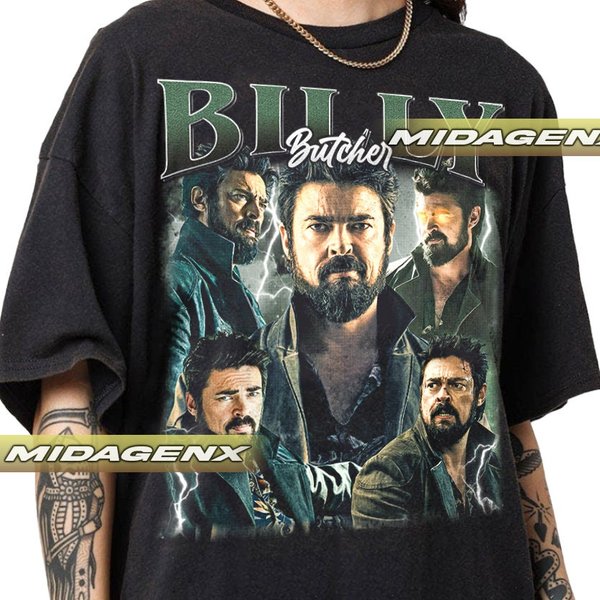 Billy Butcher Vintage T-Shirt, Gift For Women And Man Unisex T-Shirt-image