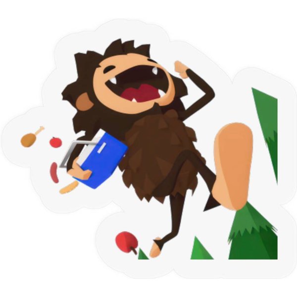 Happy Sneaky Sasquatch Stickers-image