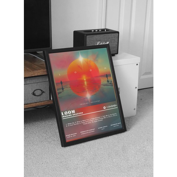 Imagine Dragons Poster, Imagine Dragons Loom Album Poster-image