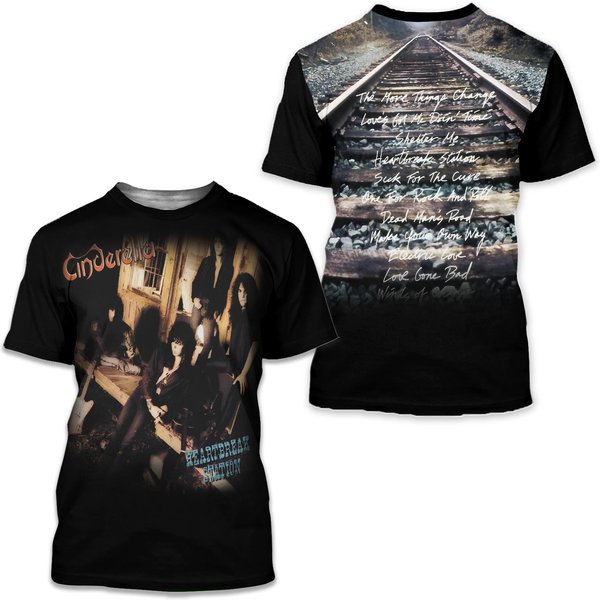 Cinde Music Vintage 3D Tshirt-image