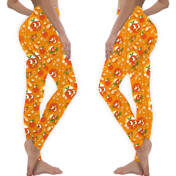 Orange Bird - Season’s Tweetings Leggings