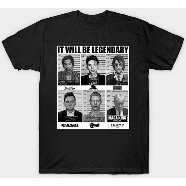 Famous Mugshots - Trump - T-Shirt-image
