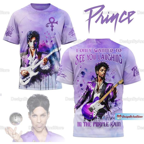Prince Purple 3D Shirt-image