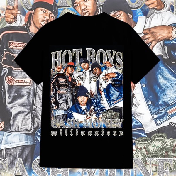 Hot Boys Shirt, Lil Wayne Cash Money Millionaires Shirt-image
