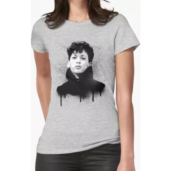 Young Kamala Harris Graffiti T-Shirt-image