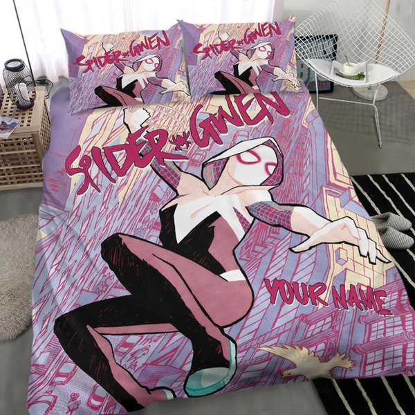 Spidey Gwen Bedding Set , Spider Gwen-image