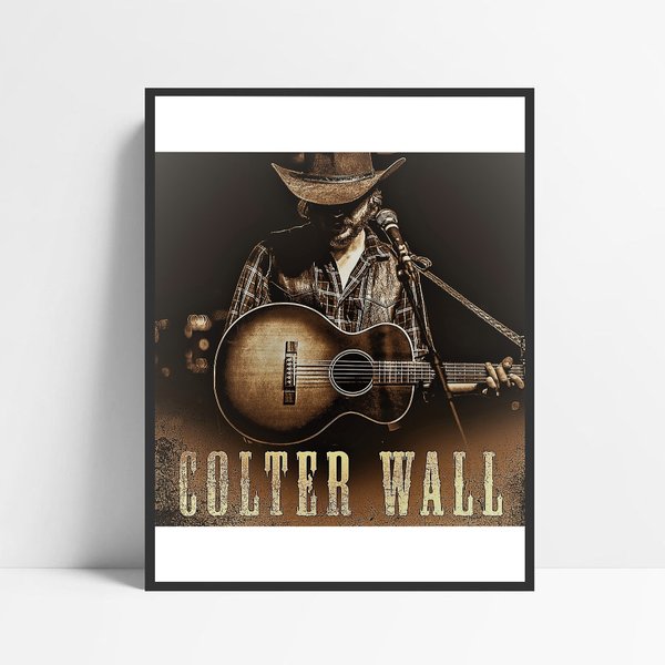 Colter Wall Tickets Now Sold Out!! Premium Matte Vertical Poster-image