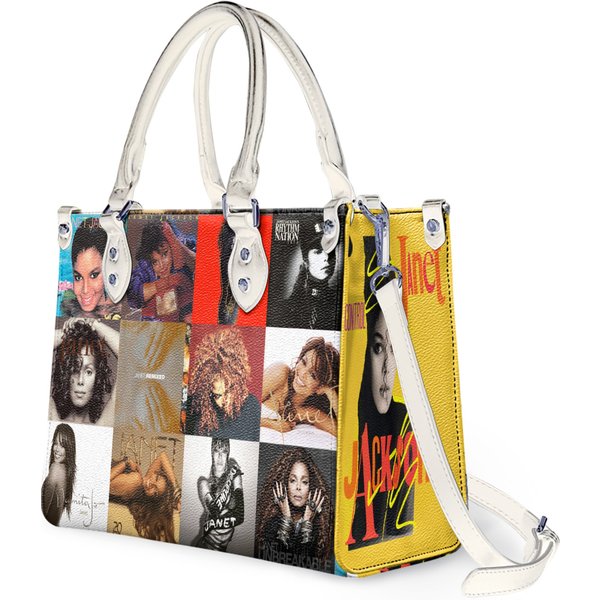 Vintage Janet Jackson Handbag, Janet Jackson Leather Bag-image