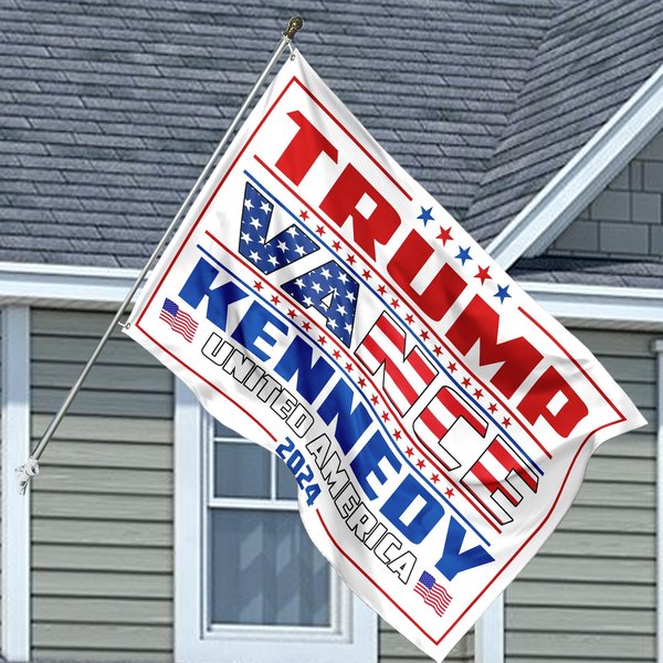 Trump Vance Kennedy 2024 House Flag, Unite America 2024 House Flag-image