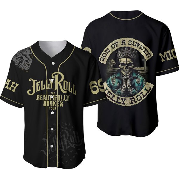 Personalized Jelly Roll Jersey For 2024 Tour-image