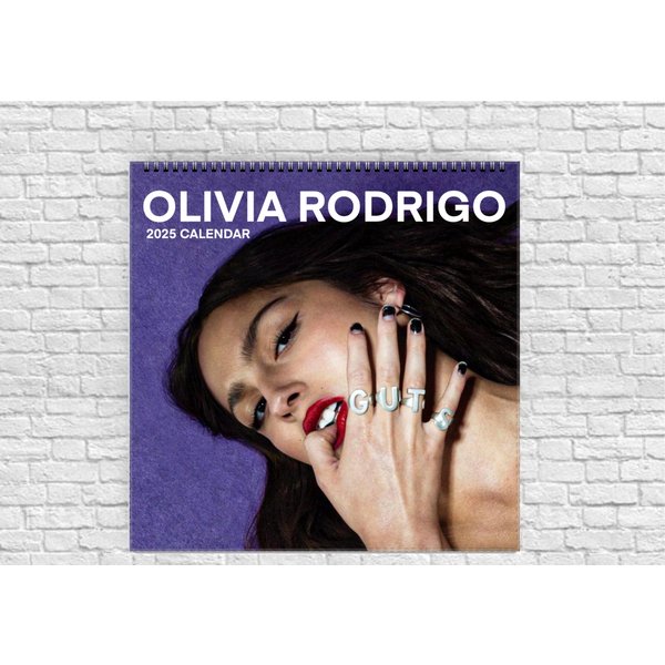 Olivia Rodrigo 2025 Calendar, 2025 Calendar, Guts Tour