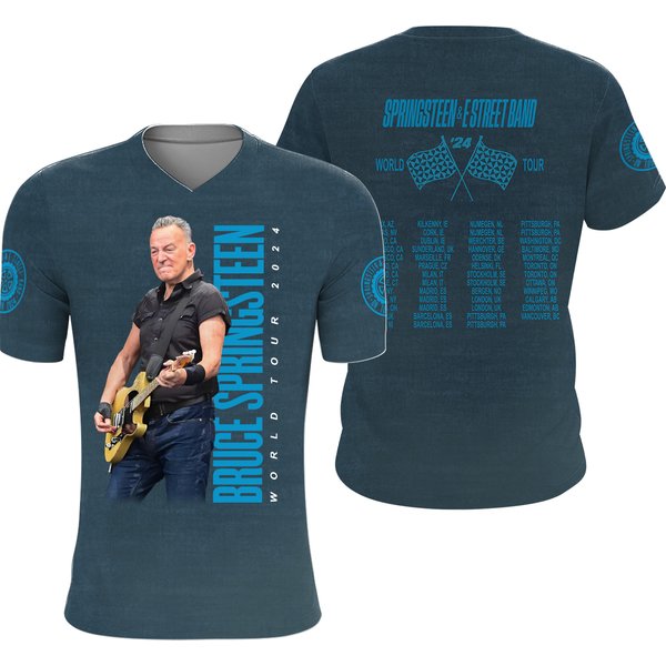 Bruce Springsteen & E Street Band World Tour 2024 Shirt-image