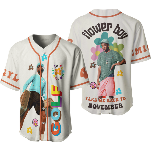 Custom Tyler The Creator Baseball Jersey - Unique Fan Gear-image