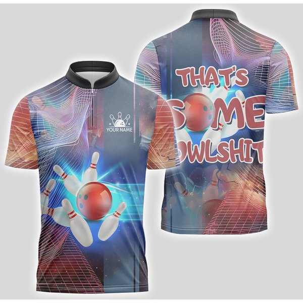 That's Some Bowlshit Personalized Bowling Jersey-image