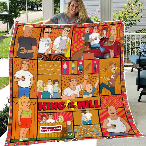 King Of The Hill Blanket King Of The Hill Tv Series Fleece Blanket-image