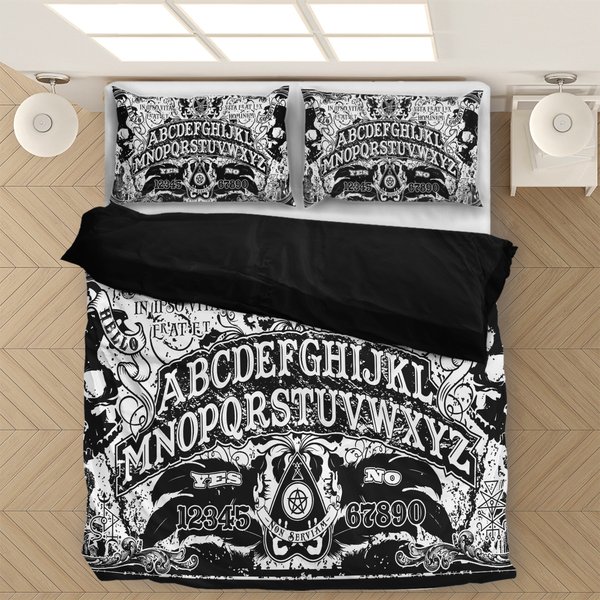 Gothic Ouija Board Bedding Set-image