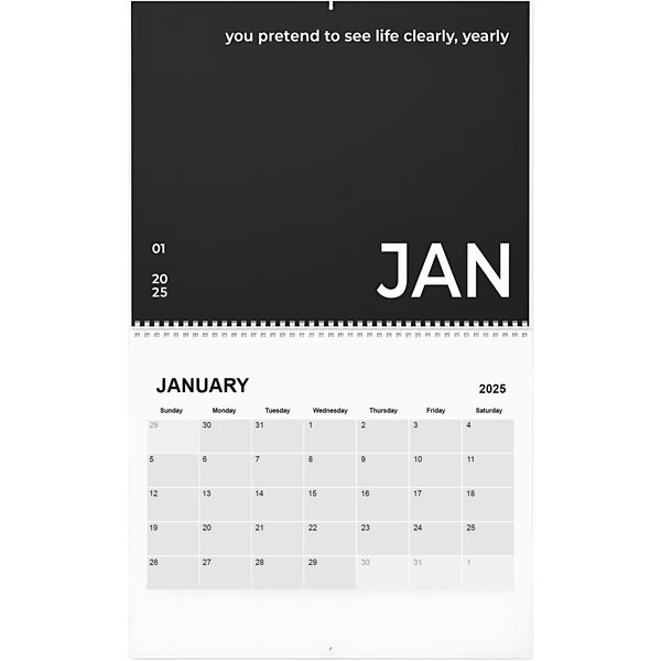 Drake For All The Dogs Slime You Out 2025 Lyric Calendar-image