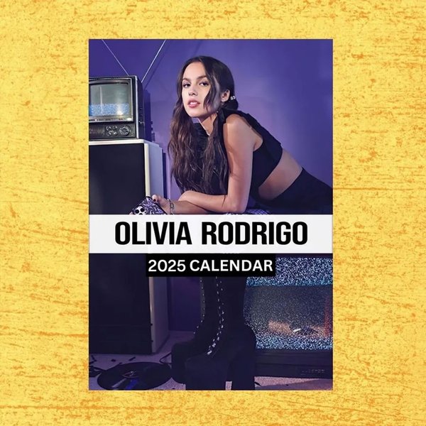 Olivia Rodrigo Vertical Wall Calendar 2025 | Vertical Wall Calendar | Gift For Her-image