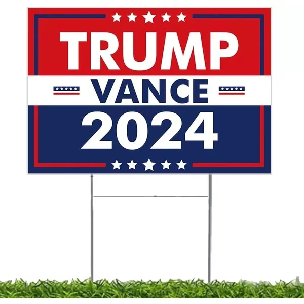 Donald Trump Jd Vance 2024 Yard Sign-image