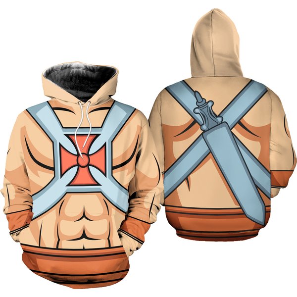 Master Of The Universe He Man Cosplay Hoodie