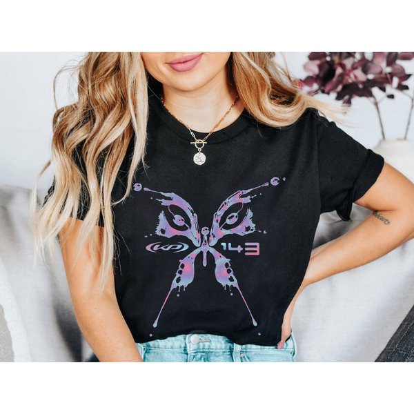 Katy Perry Kp6 143 Butterfly Graphic Tee-image