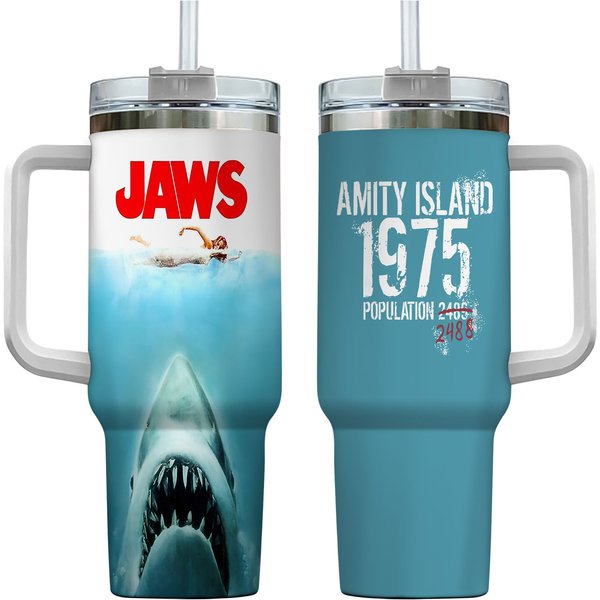 Jaws 40 Oz Insulated Tumbler-image