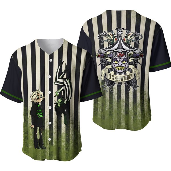 Halloween Beetlejuice Jersey Shirt, Beetlejuice Baseball Jersey-image
